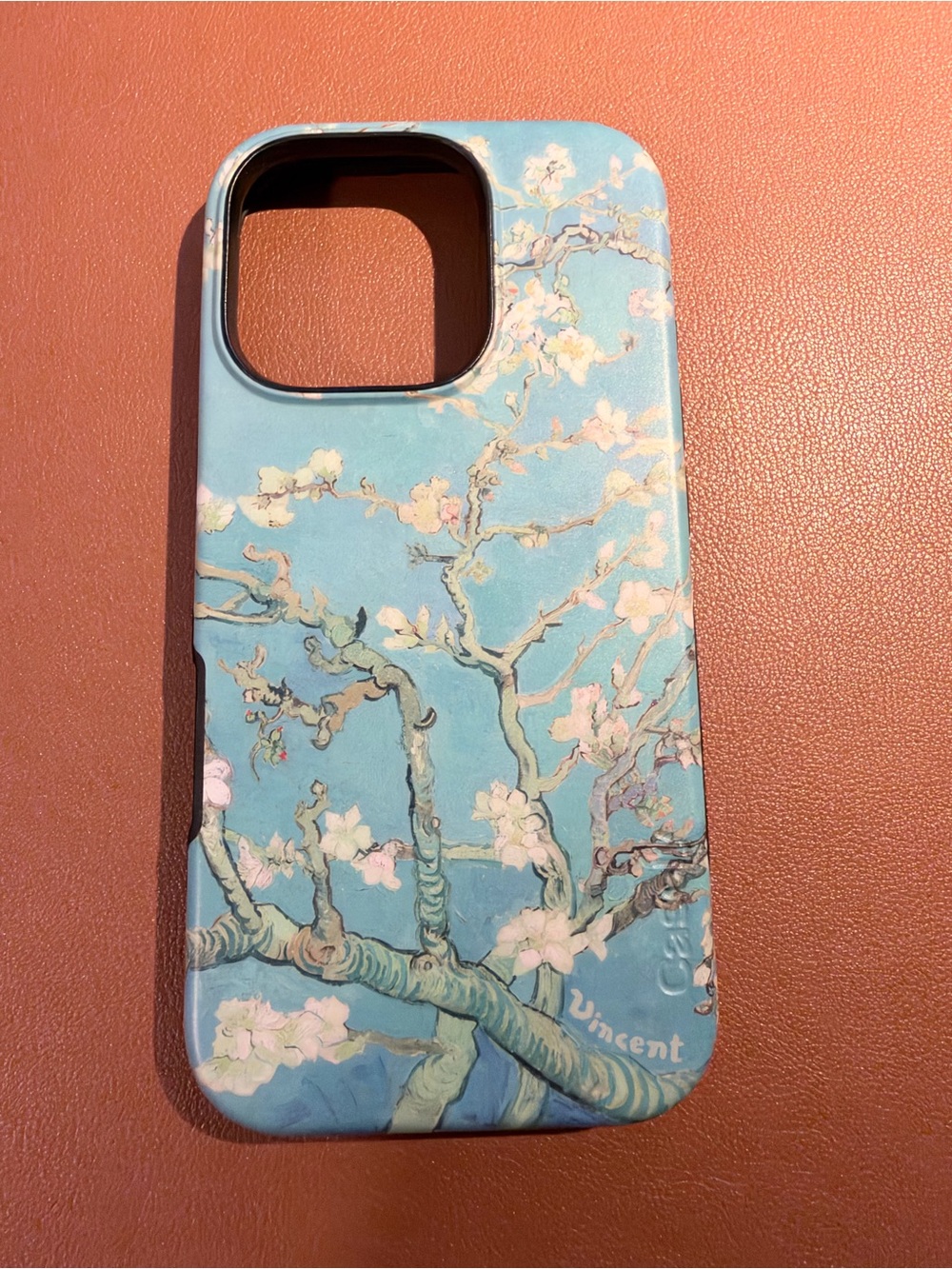 Casely Van Gogh Almond Blossom Floral Phone Case - Teal